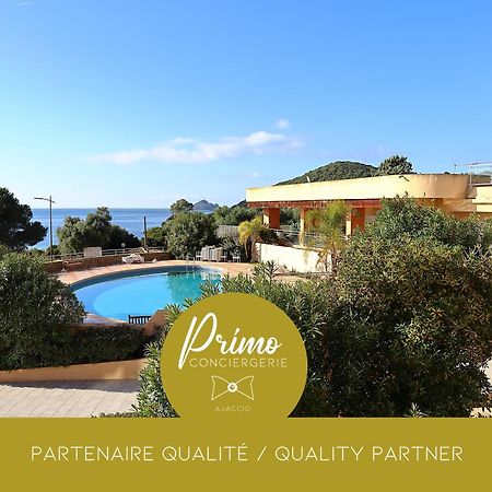 Superbe T2 Vue Mer - Piscine & Plage A 100M アジャクシオ エクステリア 写真