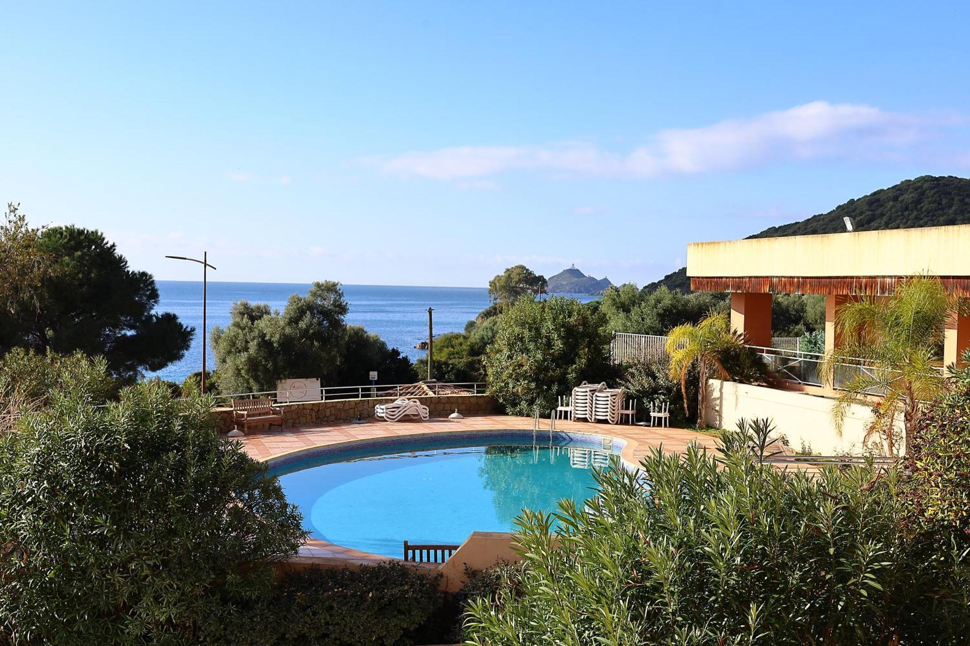 Superbe T2 Vue Mer - Piscine & Plage A 100M アジャクシオ エクステリア 写真
