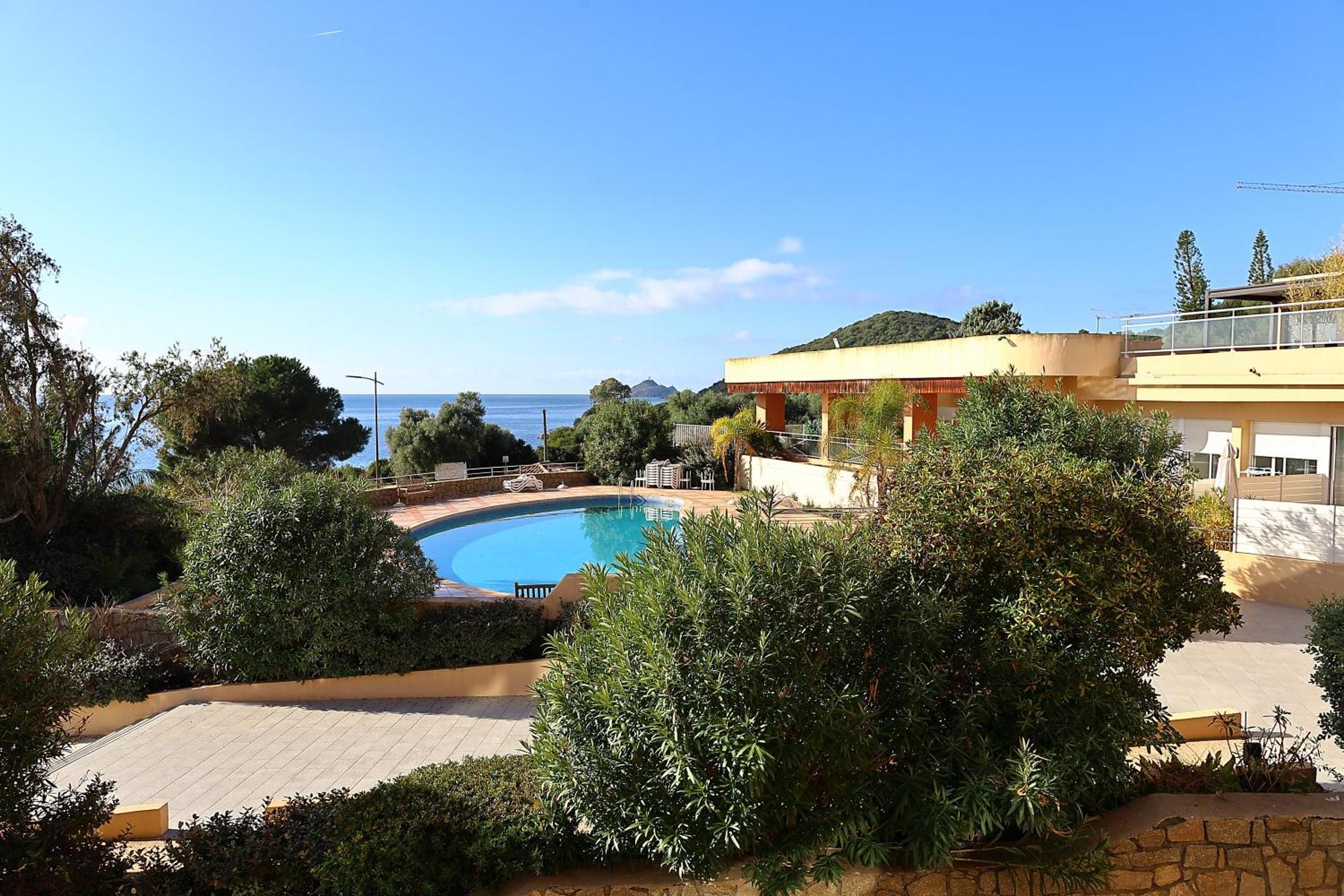 Superbe T2 Vue Mer - Piscine & Plage A 100M アジャクシオ エクステリア 写真